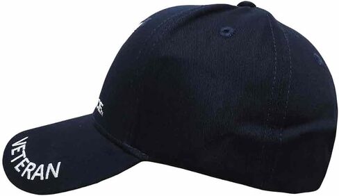 VetFriends.com US Air Force Veteran Baseball Hat with Embroidered Air Force Wings Logo - Officially Licensed Blue in Saudi Arabia