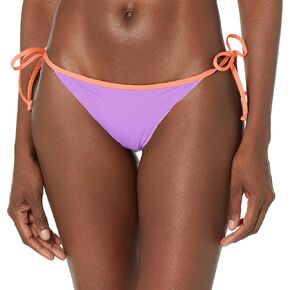EIDON Women's Tiki Tie Side Cheeky Bikini Bottom Swimsuit