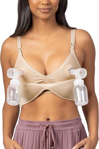 Kindred Bravely Sublime Contour Hands Free Pumping & Nursing Bra | Everyday, Seamless Maternity T-Shirt Bra in Saudi Arabia