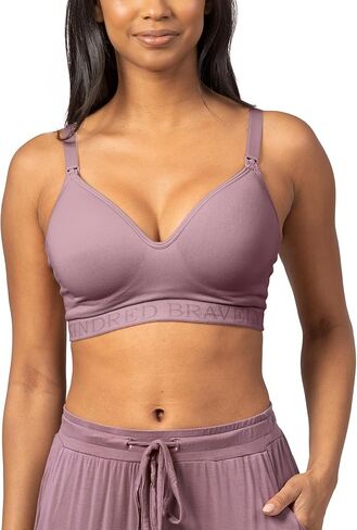 Kindred Bravely Sublime Contour Hands Free Pumping & Nursing Bra | Everyday, Seamless Maternity T-Shirt Bra in Saudi Arabia