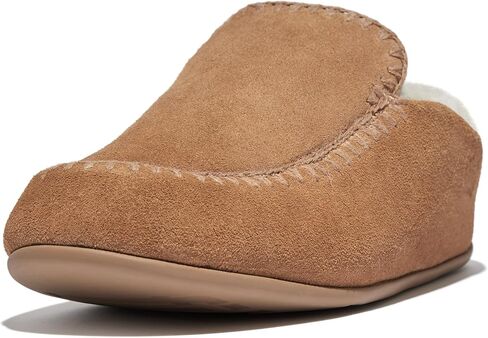 FitFlop Women's Chrissie Ii Haus Crochet-Stitch Shearling Slippers in Saudi Arabia