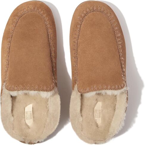 FitFlop Women's Chrissie Ii Haus Crochet-Stitch Shearling Slippers in Saudi Arabia