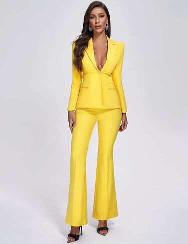 BELLA BARNETT Yellow Blazer Set in Kuwait