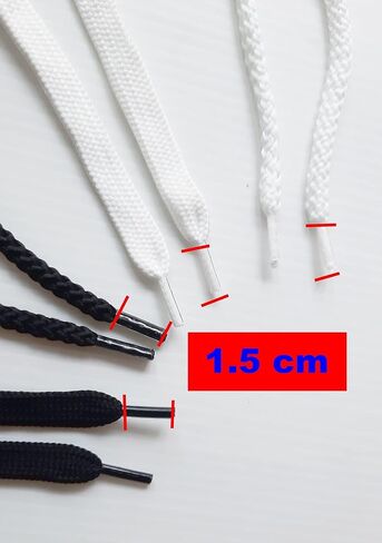 Kocraft Hoodie Drawstring Cords Replacement Clothing Sweatpants Shorts Pants Coats Sneaker Shoe Laces Bags(2 Pcs 6 mm X 55") in Saudi Arabia