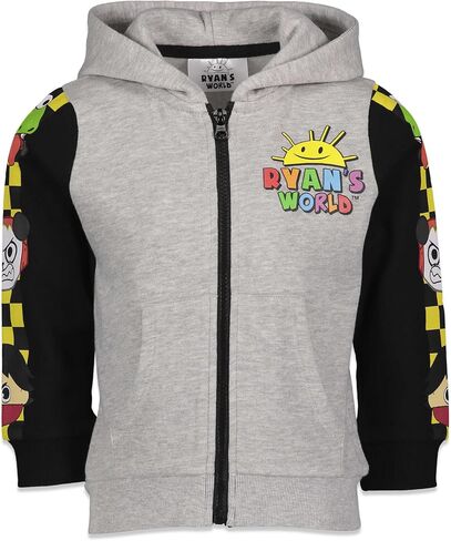 RYAN'S WORLD Fleece Zip Up Hoodie Toddler to Big Kid in Kuwait