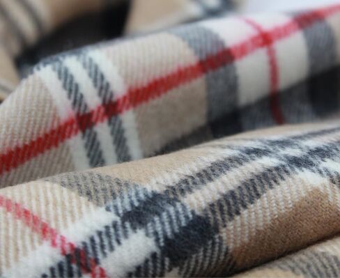 Biddy Murphy Irish 100% Merino Wool Scarf for Women, Long, Soft Brushed Woolen Fiber, Imported in Saudi Arabia