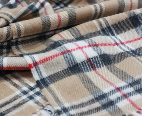 Biddy Murphy Irish 100% Merino Wool Scarf for Women, Long, Soft Brushed Woolen Fiber, Imported in Saudi Arabia