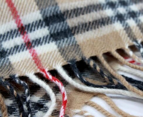 Biddy Murphy Irish 100% Merino Wool Scarf for Women, Long, Soft Brushed Woolen Fiber, Imported in Saudi Arabia