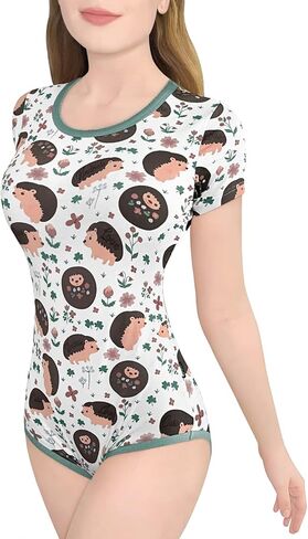 Littleforbig Cotton Romper Onesie Pajamas Bodysuit - Hedgehugs Onesie in Saudi Arabia