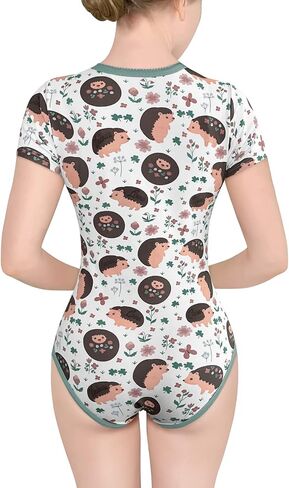 Littleforbig Cotton Romper Onesie Pajamas Bodysuit - Hedgehugs Onesie in Saudi Arabia