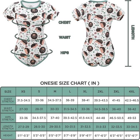 Littleforbig Cotton Romper Onesie Pajamas Bodysuit - Hedgehugs Onesie in Saudi Arabia