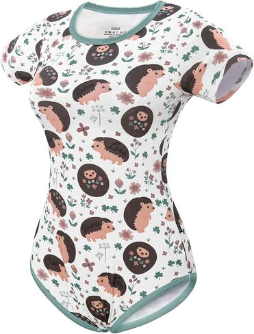 Littleforbig Cotton Romper Onesie Pajamas Bodysuit - Hedgehugs Onesie in Saudi Arabia