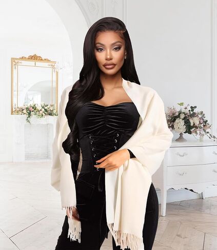 جمبسوت نسائي من VOIKERDR مكشوف الأكتاف من الريش قطعة واحدة للنساء بخصر عالٍ رومبير مخملي مثير in Kuwait