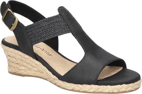 Bella Vita Women's Zayla Wedge Sandal in Saudi Arabia