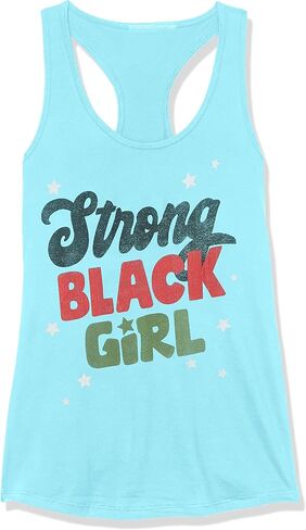 قميص بدون أكمام من Fifth Sun Lost Gods Strong Black Girl Junior's Racerback in Saudi Arabia