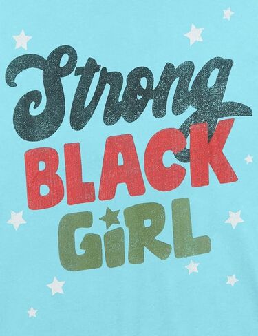 قميص بدون أكمام من Fifth Sun Lost Gods Strong Black Girl Junior's Racerback in Saudi Arabia