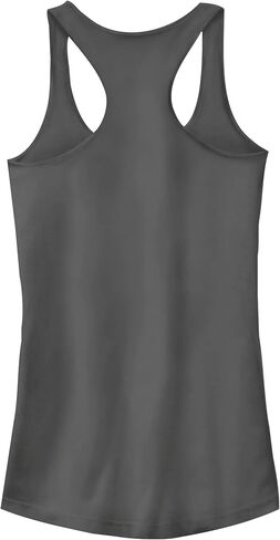 Marvel Girls Hawkeye Silhouette Poster Fill Juniors Racerback Tank in Saudi Arabia