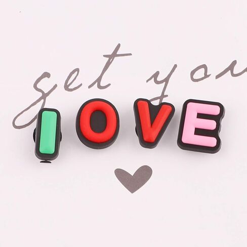 ازور زون, 36 قطعة من تعليقات الحروف الابجدية اللطيفة بأشكال مختلفة لتزيين الاحذية والاساور والمعصم in Kuwait