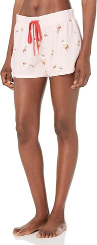 PJ Salvage Women's Loungewear Cabin & Cocktails Short, Pink Dream, M in Saudi Arabia