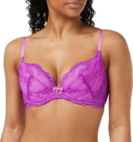 Gossard Women's Superboost Lace Padded Plunge Bra in Kuwait
