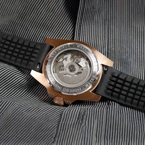 Men Watches Pagani Design Watch for Men Automatic NH35 Mechanical 100M Waterproof Stainless Steel Sapphire Glass Yacht Wristwatch PD-1651 in Kuwait