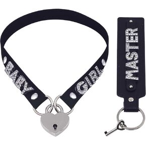 طوق قفل القلب مع مفتاح للنساء، عقد مصنوع يدويًا من المخمل الأسود بحروف قفل مع سلسلة مفاتيح جلدية، مجوهرات بانك قوطية للأزياء التنكرية in Kuwait