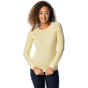 تي شيرت نسائي من Vapor Apparel بعامل حماية من أشعة الشمس فوق البنفسجية 50+ وأكمام طويلة وأداء مناسب للرياضة والخارج