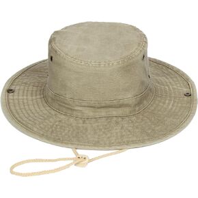 UPF 50+ Sun Adventure Hat for Men and Women: Wide Brim Boonie Bucket Hat for Outdoor Activities, Fishing, Travel(XL) in Saudi Arabia