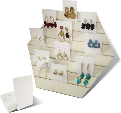 MVMVA Earring Display Stand for Selling - Retail  Earring Jewelry Organizer Stand, Photos Business Greeting Card Holder Organizer , Earring Holder Stand in Saudi Arabia