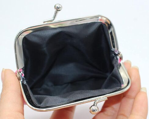 محفظة عملات معدنية بنمط آدم فيكتور بيز - حقيبة صغيرة بمشبك لحفظ النقود، هدايا مثالية للفتيات والأطفال محافظ للحفلات in Kuwait