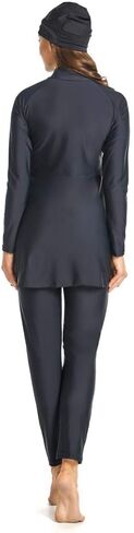 ShuoBeiter Modest Swimwear for Women Muslim Swimsuit Islamic Burkinis Long Sleeves Bathing Suit in Saudi Arabia