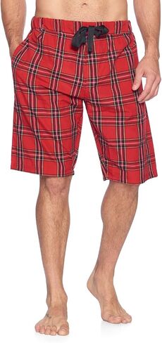 شورت بوكسر رجالي للنوم من Ashford & Brooks | قيعان بوكسر PJ Jammies منقوشة منسوجة in Saudi Arabia