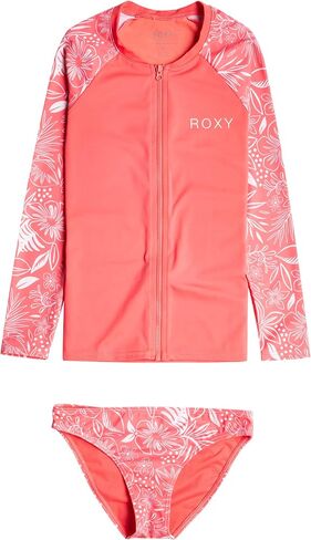 مجموعة Roxy Girls' Vacay for Life بأكمام طويلة وسحاب من Rashguard in Saudi Arabia