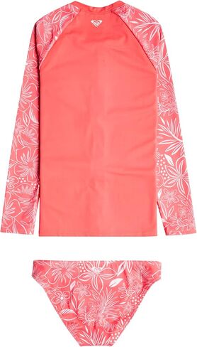 مجموعة Roxy Girls' Vacay for Life بأكمام طويلة وسحاب من Rashguard in Saudi Arabia