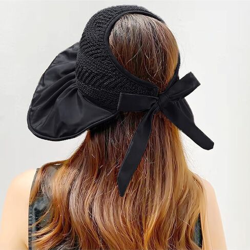 Bienvenu UPF 50+ قبعة شمسية نسائية ذات حافة كبيرة، قبعات بستنة قابلة للطي على الشاطئ in Kuwait