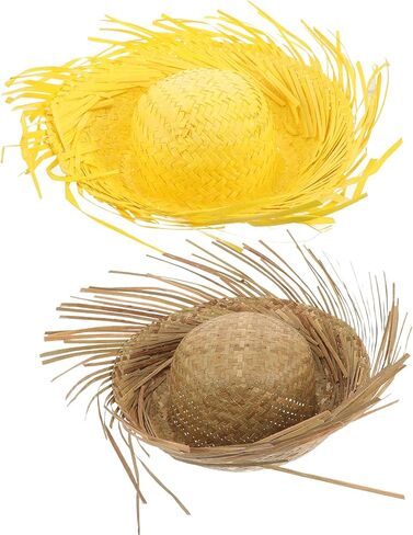 قبعة الشاطئ Zerodeko قطعتين من قبعات Beachcomber المصنوعة من القش، قبعات هاواي المصنوعة من القش، قبعات الصيف للشاطئ، قبعات نسائية in Kuwait