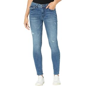 True Religion Women's Halle Mid Rise Flap Skinny Jean in Kuwait