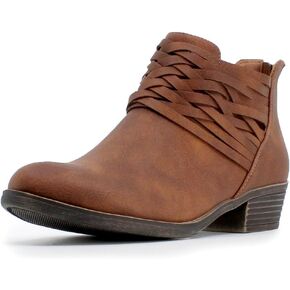 Nautica Women's Ankle Boot with Side Zipper - Stylish Dress Boot for Women | Featuring a Low Heel, Chic Design, and Versatile Sizing | The Perfect Ankle Bootie for Dressy and Casual Occasions - Alara in Saudi Arabia