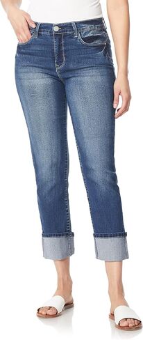 انجيلز فوريفر يونغ بنطلون جينز قصير بقصة مستقيمة للنساء in Saudi Arabia