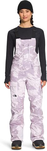 THE NORTH FACE Women's Freedom Bib (Standard and Plus Size), Lavender Fog Tonal Mountainscape Print, Lavender Fog Tonal Mountainscape Print Small Regular in Saudi Arabia