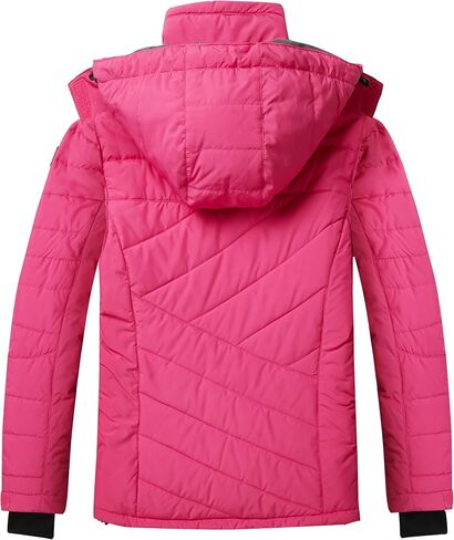 Little Donkey Andy Women's Warm Ski Jacket Water Resistant Insulated Snowboarding Jacket Windproof Winter Snow Coat in Kuwait