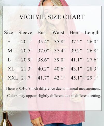 VICHYIE قميص نسائي خريفي بأكمام طويلة وبلوزة وغطاء للرأس in Kuwait