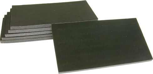 FindingKing 6 72 Slot Black Jewelry Travel Ring Inserts Display Pads in Saudi Arabia