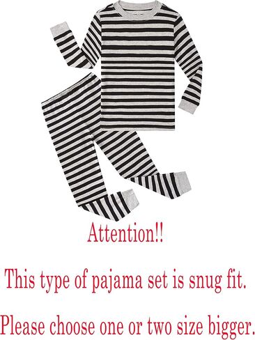 Family Feeling Little Big Boy Pajamas Sets 100% Cotton Pjs Kids Jammies in Saudi Arabia