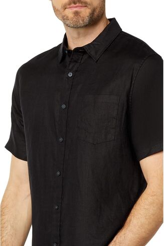 Vince Men's Mini Stripe L/S Crew in Saudi Arabia