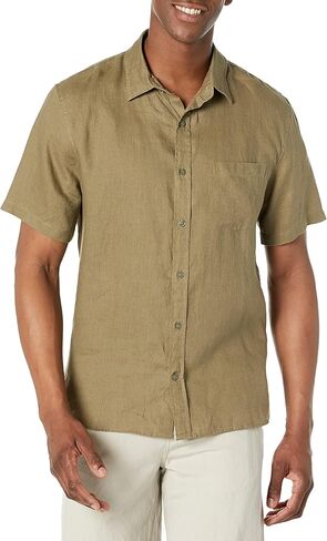 Vince Men's Mini Stripe L/S Crew in Saudi Arabia
