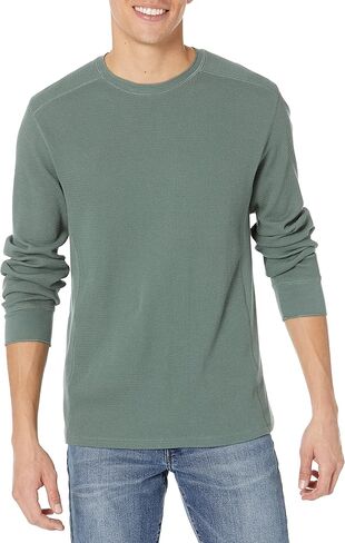 Vince Men's Mini Stripe L/S Crew in Saudi Arabia