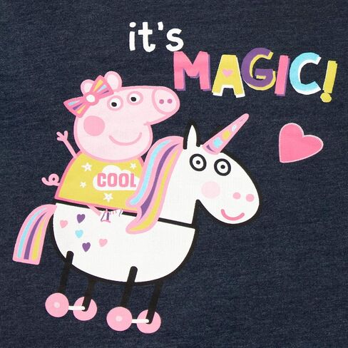 Peppa Pig Girls' Unicorn Pinafore Dress & T-Shirt in Saudi Arabia