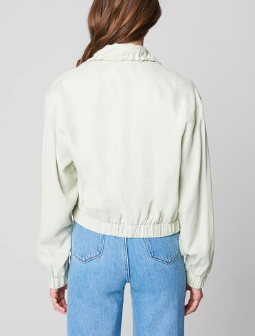 [BLANKNYC] womens Utility Jackets With Zipper Pocket Detail, Comfortable & Stylish Clothing Coats in Saudi Arabia
