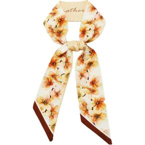 KOPPAL 3PCS Handbag Handle Silky Satin Wrap Scarf,Scarfs Band Head Hair Neck Ribbon Scarves For Women Handbag Accessories